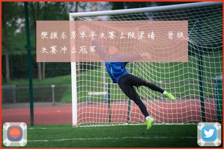 樊振东男单半决赛击败梁靖崑晋级决赛冲击冠军